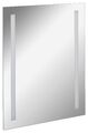 Fackelmann MIRRORS LED Spiegel 60 cm Badmöbel Badezimmerspiegel Wandspiegel