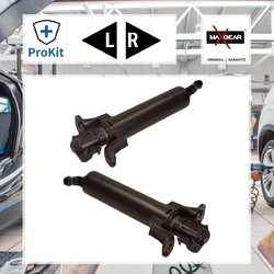 2x Maxgear Waschwasserdüse, Scheinwerferreinigung Links, Rechts für Audi A3 A3