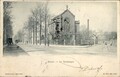 Ak Sedan Ardennes, La Synagoge, Straßenansicht, Bäume, Pferd, Wagen - 4697957