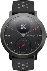 Withings Steel HR Sport  Hybrid Smartwatch Connected GPS - Schwarz - wie NEU OVP