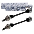 2X VAICO ANTRIEBSWELLE SATZ HINTEN LINKS+RECHTS passend für BMW X5 