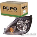 DEPO H4 SCHEINWERFER LINKS PASSEND FÜR FORD FIESTA | 431-1172L-LD-EM