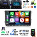 9" Android13 Navi 64G Carplay Autoradio für VW GOLF 5 6 Passat Touran Tiguan EOS