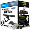 Anhängerkupplung BRINK abnehmbar für VW T6.1 +E-Satz (AHK+ES) PKW kpl. NEU