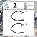 2x ORIGINAL® Meyle Sensor, Raddrehzahl Vorne, Links, Rechts für Ford Fusion