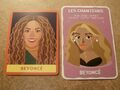 BEYONCE, 2 RARE TRADING "ROOKIE" CARDS, COLLECTOR (JT29)