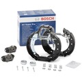 BOSCH Bremsen Set Bremsbackensatz Hinten für RENAULT CLIO II (BB0/1/2, CB0/1/2)