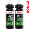 2x SONAX PROFILINE EX 04-06 Finish Poliermittel Politur Schleifpaste 1L