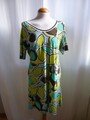 Kleid MARC CAIN SPORTS  Gr.N3 38 mehrfarbig Zitronen Microfaser
