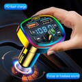 FM Transmitter Auto Bluetooth Kfz Radio Adapter PD Dual USB Ladegerät für Handy✅