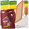 MANN FILTERSET INSPEKTIONSKIT+5W30 MOTORÖL für MERCEDES V KLASSE VITO W447 CDI D