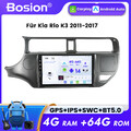 Für Kia Rio K3 2011-2017 CarPlay Android 14 Autoradio Stereo GPS Navi DSP DAB+ 