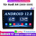 Für Audi A4 S4 RS4 B6 B7 8E 8H SEAT EXEO 128G Carplay Android Autoradio GPS Nav