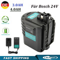 24V Ni-MH Akku/Ladegerät Für Bosch BAT019 BAT020 GBH24VFR GBH24VSR 2607335083