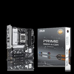 ASUS PRIME B840M-A-CSM, AMD B450 Mainboard - Sockel AM5, DDR5