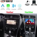 10" 4+64GB Android 15 Autoradio Carplay FM Navi für VW Golf 7 VII MK7 2012-2017