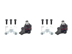 2 x Querlenkerstift TOPRAN für VW GOLF II, JETTA II