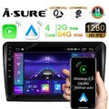 DAB+ 64G Android 14 AutoRadio Carplay GPS Navi Kam Für Skoda Superb II 2008-2015