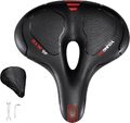 YOUNGDO Extra Breit Fahrradsattel, Gel Fahrradsitz Ergonomisch Fahrrad Sattel