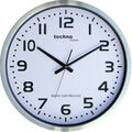 Technoline, WT 8995 Jumbo Funk-Wanduhr, Ø 50cm, Metallrahmen 