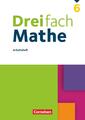 Dreifach Mathe 6. Schuljahr - Arbeitsheft mit Lösungen | Buch | 9783060436262