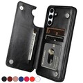Für Samsung S25 Edge/Ultra S24 A56 A36 A26 Handy Tasche Schutzhülle Kartenfach