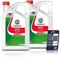 2x 5 L = 10 LITER CASTROL GTX 15W-40 A3/B3 MOTOR-ÖL MOTOREN-ÖL 31668629