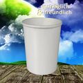 Coffee to go Becher weiß 0,2L Kaffeebecher Pappbecher 200ml 8oz 100- 1000 Karton
