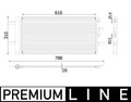 MAHLE ORIGINAL AC 891 000P Kondensator Klimaanlage für BMW 2 Gran Tourer (F46)