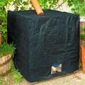 Noor IBC Container Cover Wassertank Abdeckung anthrazit Abdeckplane Tonne Sicht