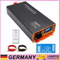 2000W 4000W Reiner Sinus Spannungswandler 12V auf 230V Wechselrichter Inverter