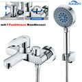 Badewannenarmatur Dusch Duschset Wasserfall Wasserhahn mit Duschkopf Handbrause