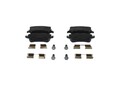 BOSCH Bremsbelagsatz, Scheibenbremse 0 986 494 641 für LAND ROVER FORD VOLVO