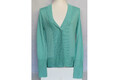 BETTY BARCLAY CARDIGAN STRICK JACKE TÜRKIS GR.36 *NEU* (1110)  
