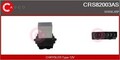 Casco Widerstand, Innenraumgebläse CRS82003AS für DODGE JEEP