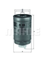 MAHLE / KNECHT KRAFTSTOFFFILTER passend für AUDI A4 A6 PEUGEOT BOXER VW PASSAT