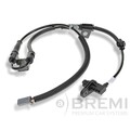 1x ORIGINAL® Bremi 51231 Sensor, Raddrehzahl Vorne, Links für Kia CERATO II