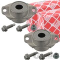 2x FEBI FEDERBEINLAGER DOMLAGER HINTERACHSE passend für PEUGEOT 307
