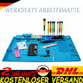 Reparatur- und Lötmatte Silikon - 45 x 30 cm – Silikonmatte Hitzebeständig DHL