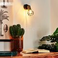 Lichteffekt Flur Strahler drehbar Wohn Schlaf Zimmer Lampen Wand Leuchte schwarz
