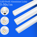 LED Aluprofil 5-50m Aluminium Profile Alu Schiene Leiste für LED-Stripe Leucht