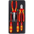 KNIPEX VDE-Werkzeugsatz 002013, Werkzeug-Set, rot
