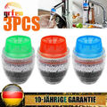 3PCS Aktivkohle Wasserfilter Wasserhahn Filter für Küche 16-18mm Wasserhähne