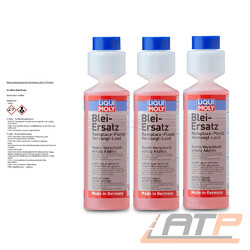LIQUI MOLY 3x 250 ml BLEIERSATZ ZUSATZ BENZINZUSATZ KRAFTSTOFF-ADDITIVDie Nr.1* für Autoteile: Top-Preis-Leistungs-Verhältnis