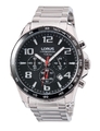 Sport Herren-Uhr Chronograph Edelstahl mit Metallband RT351CX9