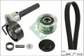 Keilrippenriemen Rippenriemen Satz für Audi Skoda VW Seat Schaeffler INA