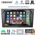Android 13 Carplay Autoradio GPS Navi RDS +Kam Für Opel Astra H Corsa D Meriva B