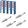 4x BOSCH IRIDIUM ZÜNDKERZEN 0 242 135 517 passend für 4-ZYLINDER CITROËN C2 C3