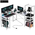 Schreibtisch, L-förmiger Computertisch 137 x 140 x 139,5 cm Eckschreibtisch