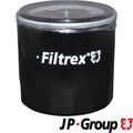 Ölfilter JP GROUP 1518503700 Anschraubfilter für FORD MORGAN MAZDA VOLVO V50 DXA